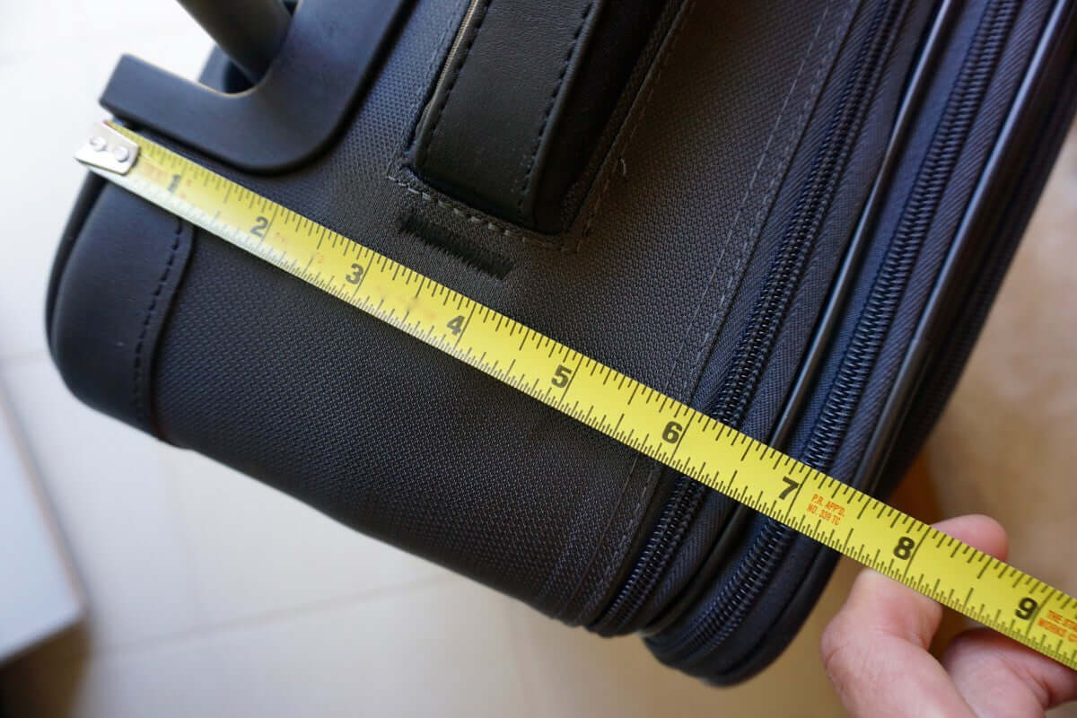 Dimensions valise cabine