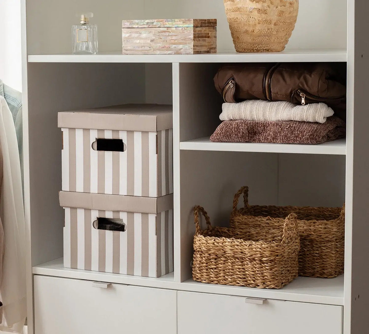 Paniers et boites de rangement