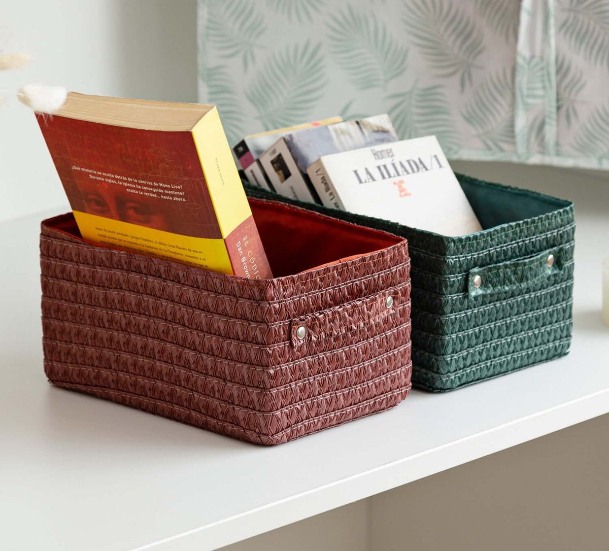Paniers de rangement autres matières