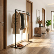 Kazan black clothes rack