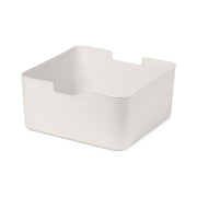 Caisse de rangement blanche