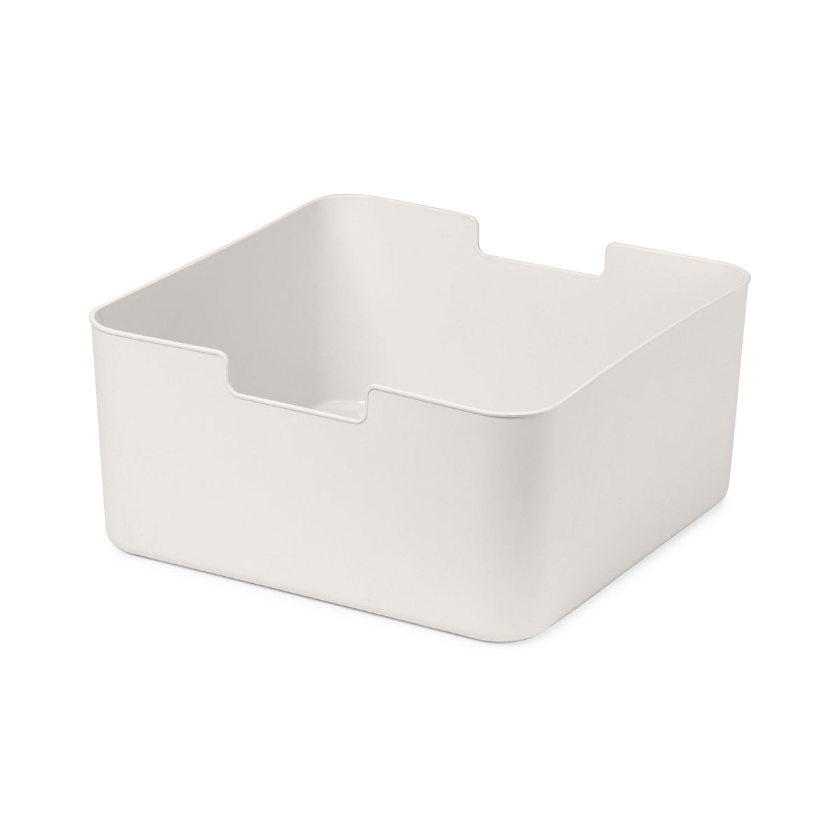 Caisse de rangement blanche