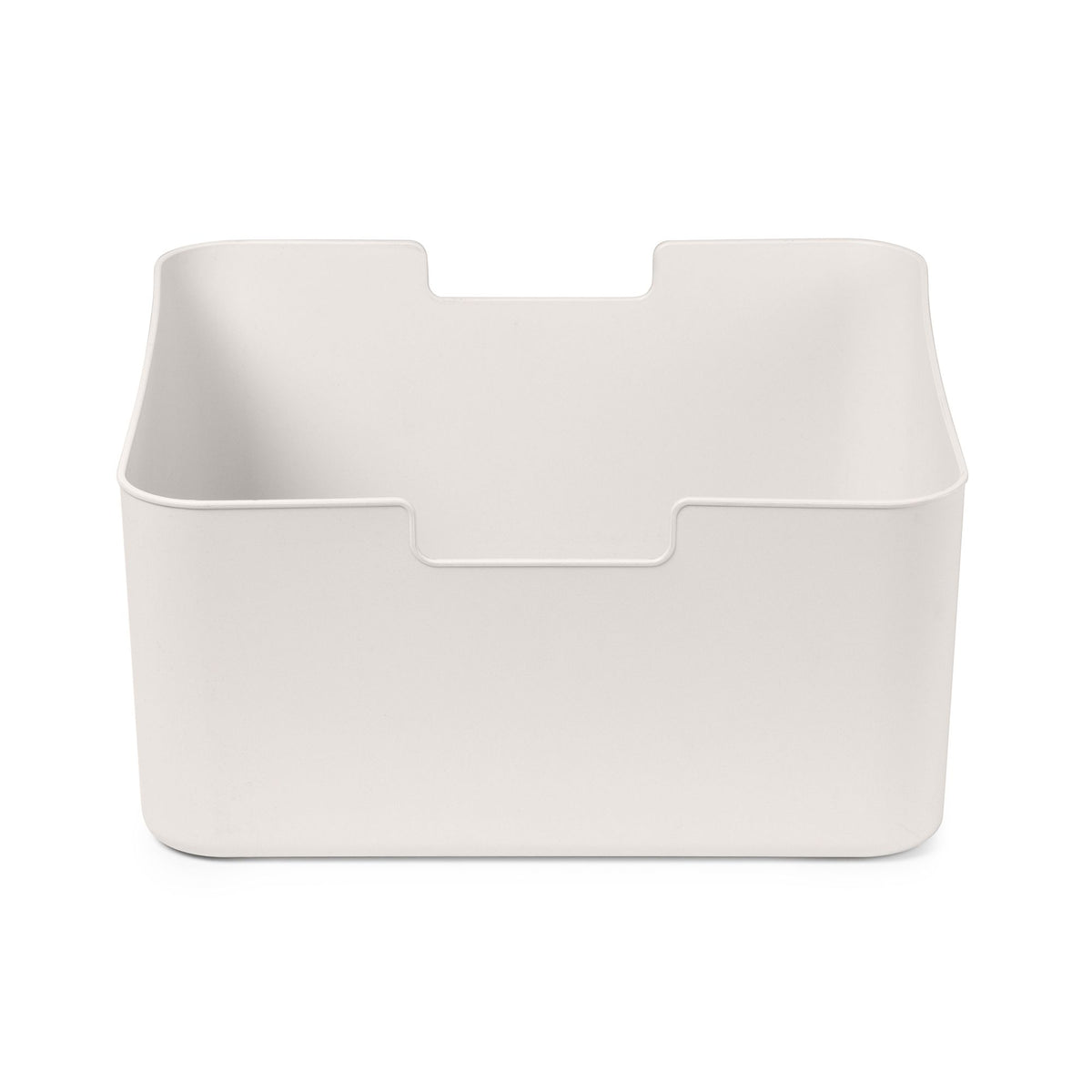 Caisse de rangement blanche