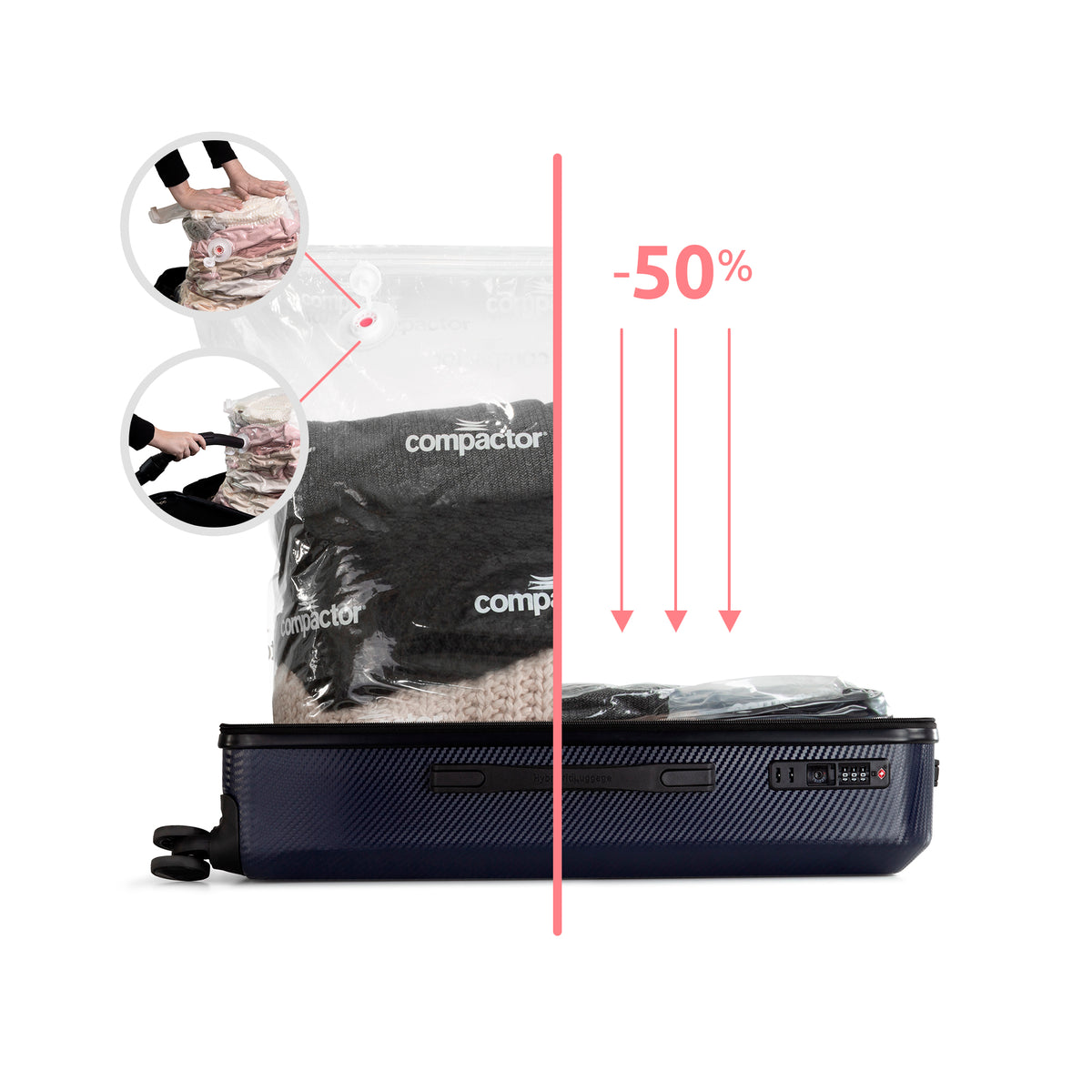 Hybrid suitcase L