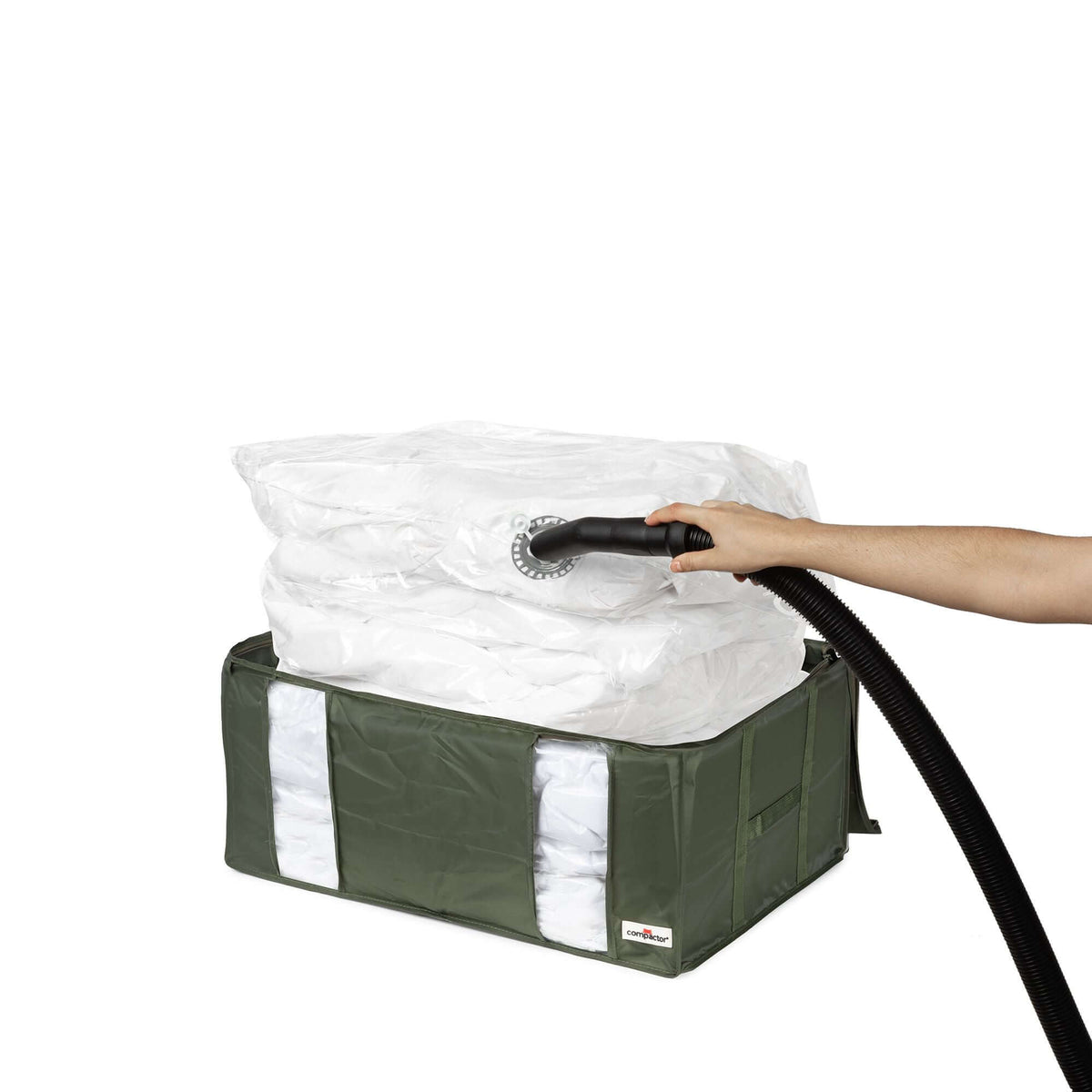Set 2 custodie sottovuoto Ecologik XXL utilizzabili con qualsiasi aspirapolvere