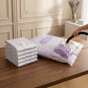 Lot 5 sacs rangement sous vide parfum lavande