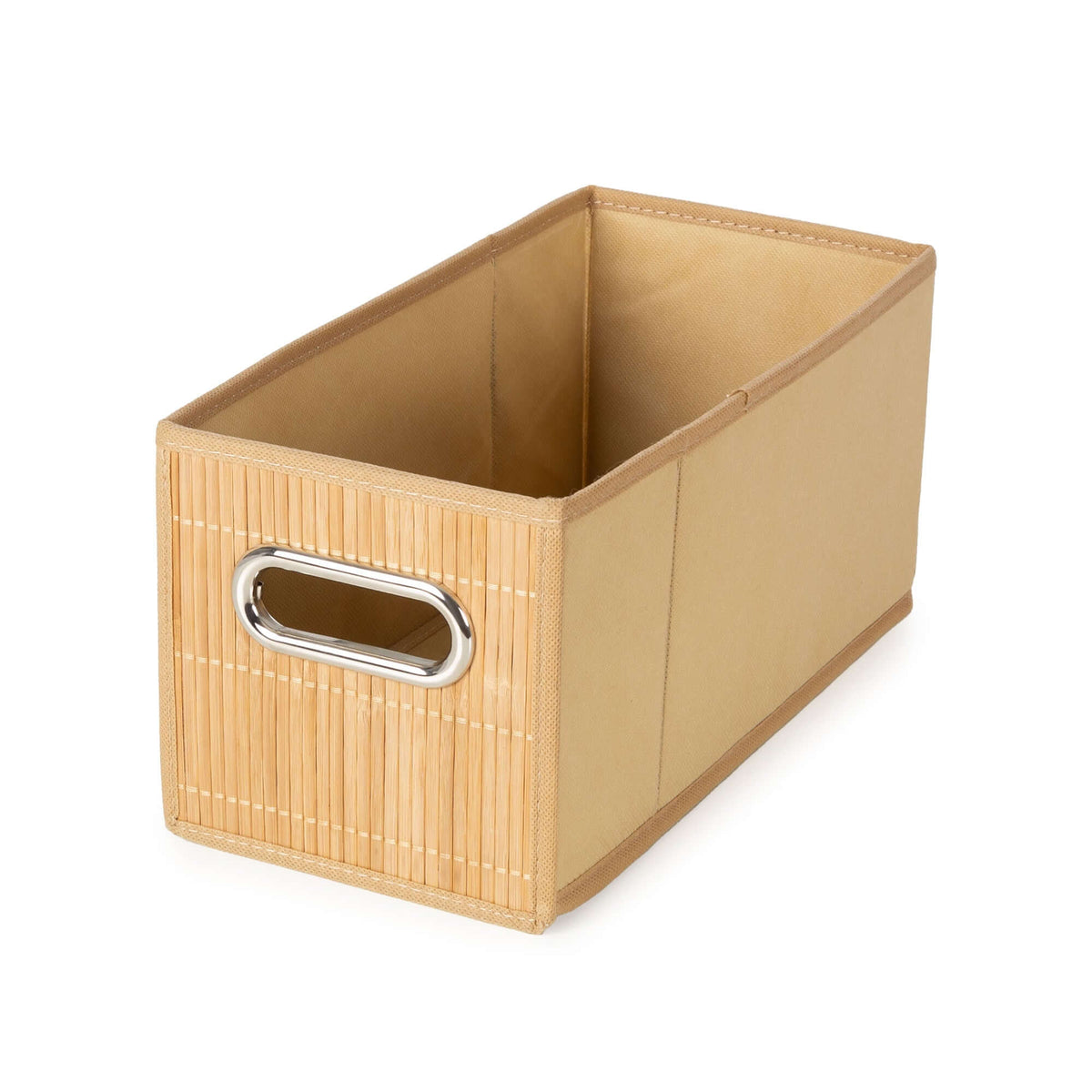 Cube de rangement en bambou Anji