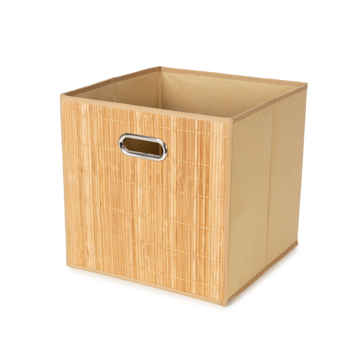 Cube de rangement en bambou Anji