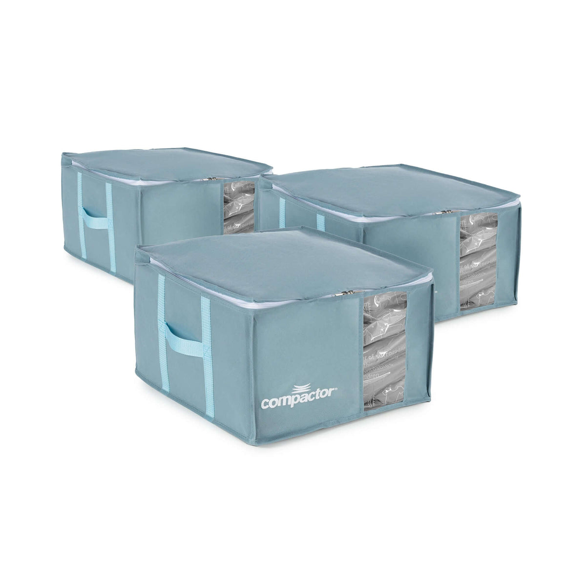 Lot 3 housses rangement sous vide M