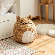 Panier de rangement enfant en jacinthe d’eau Noah