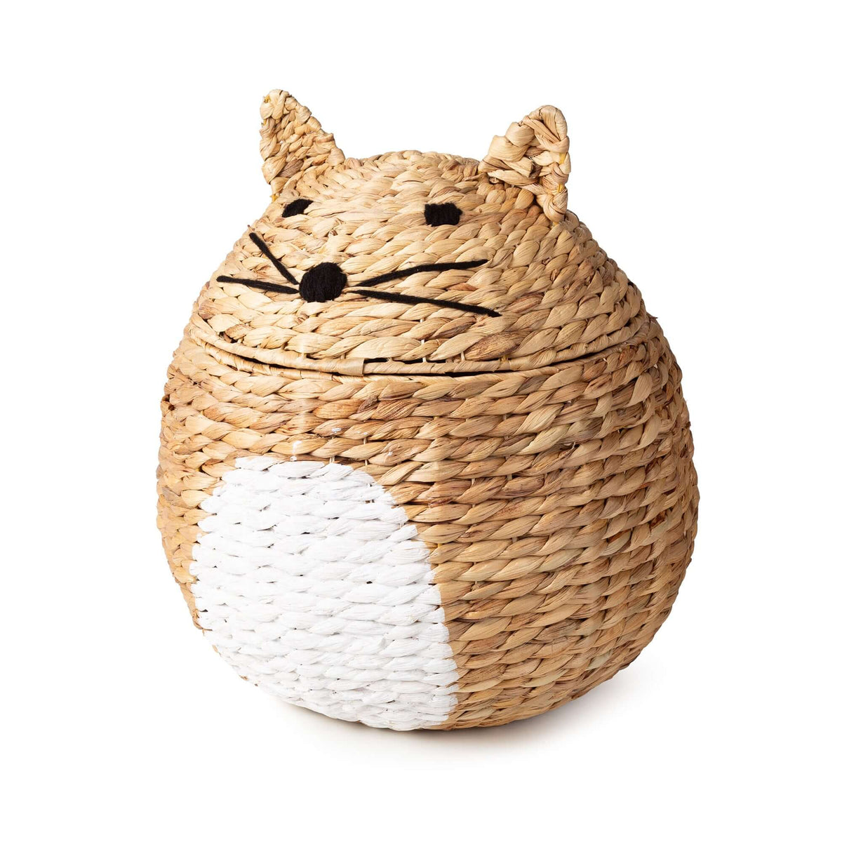 Panier de rangement enfant en jacinthe d’eau Noah