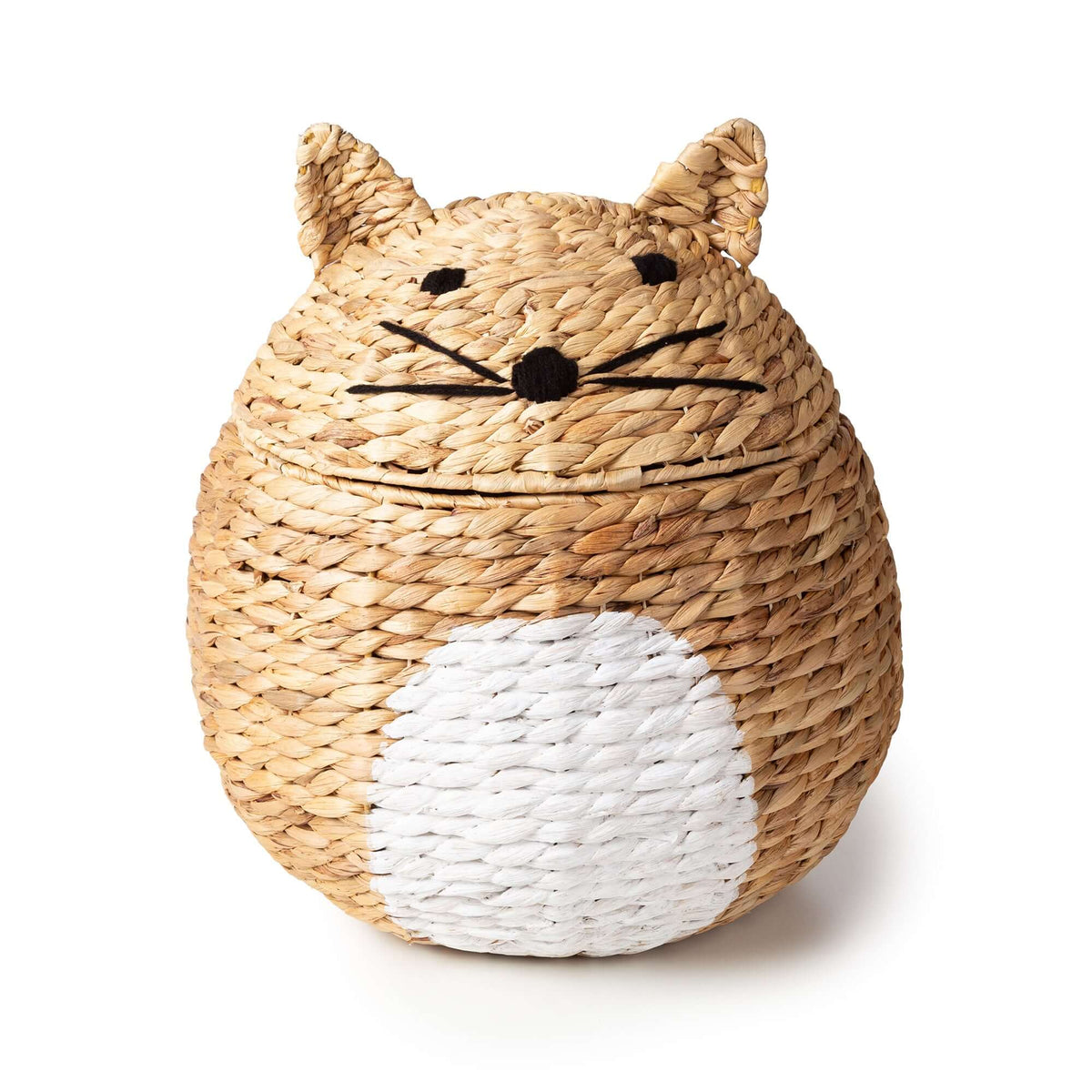 Panier de rangement enfant en jacinthe d’eau Noah