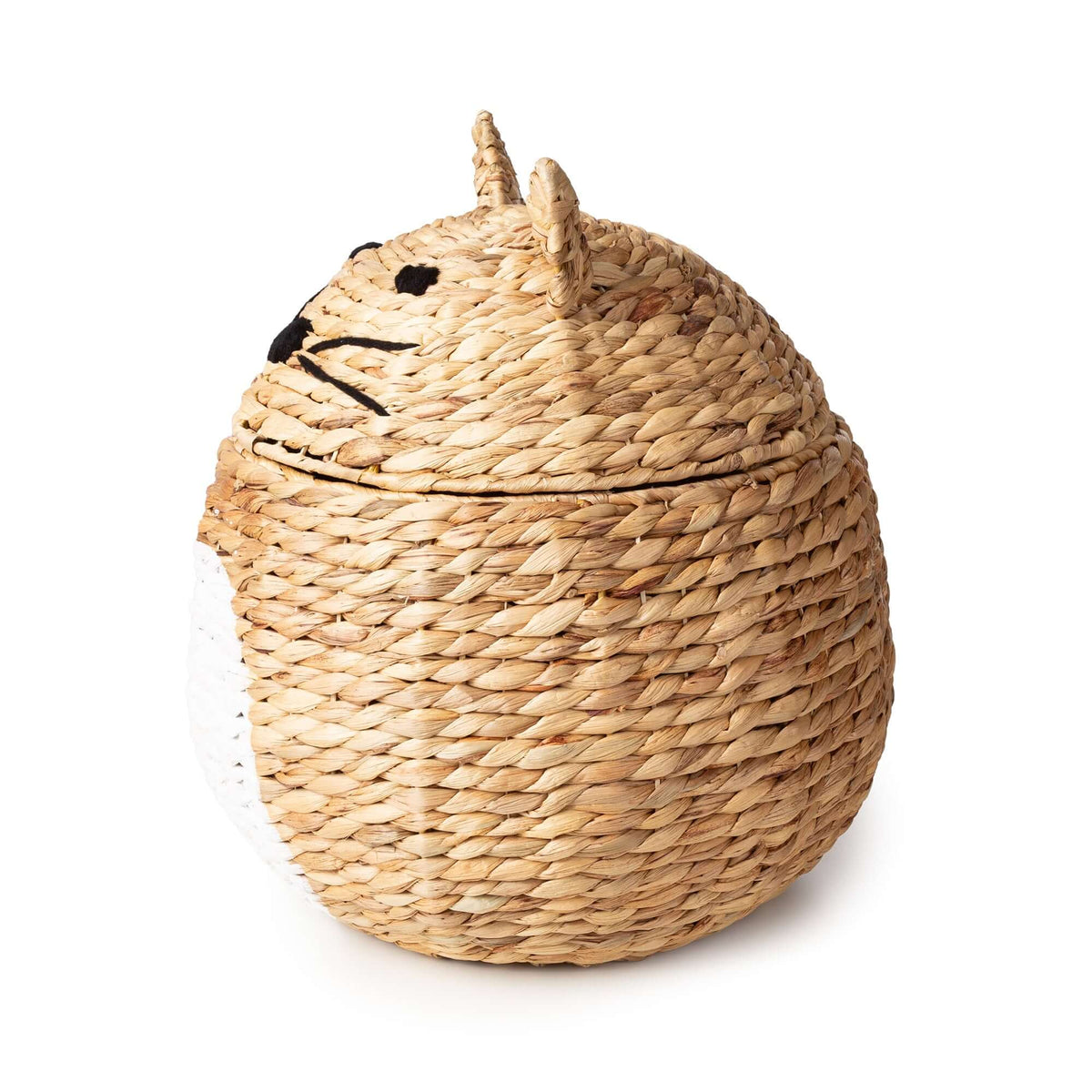 Panier de rangement enfant en jacinthe d’eau Noah