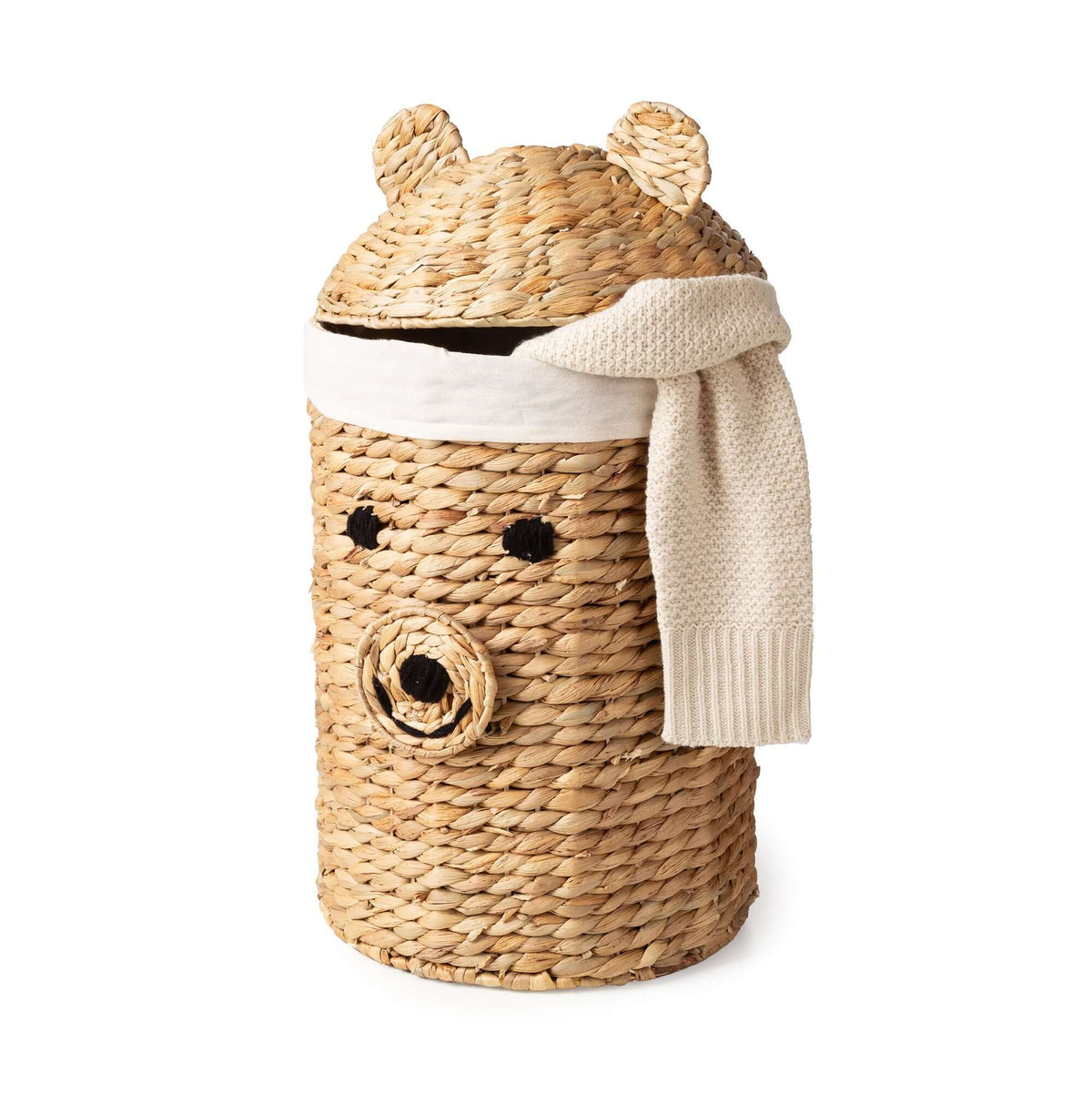 Cesta infantil grande de jacinto de agua Noah