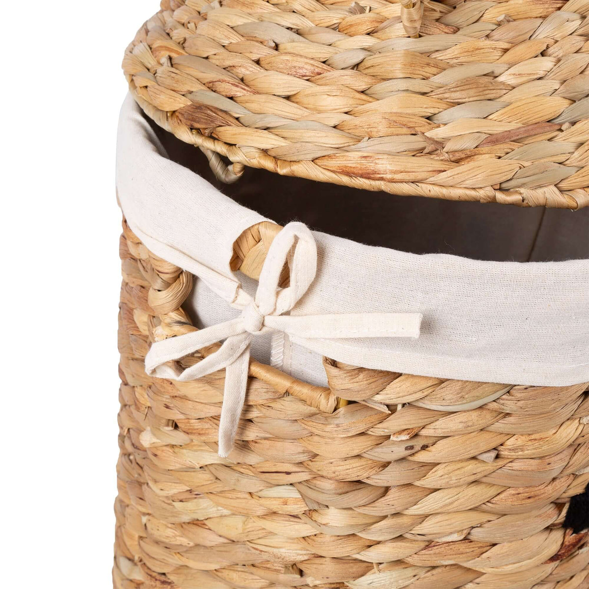 Cesta infantil grande de jacinto de agua Noah