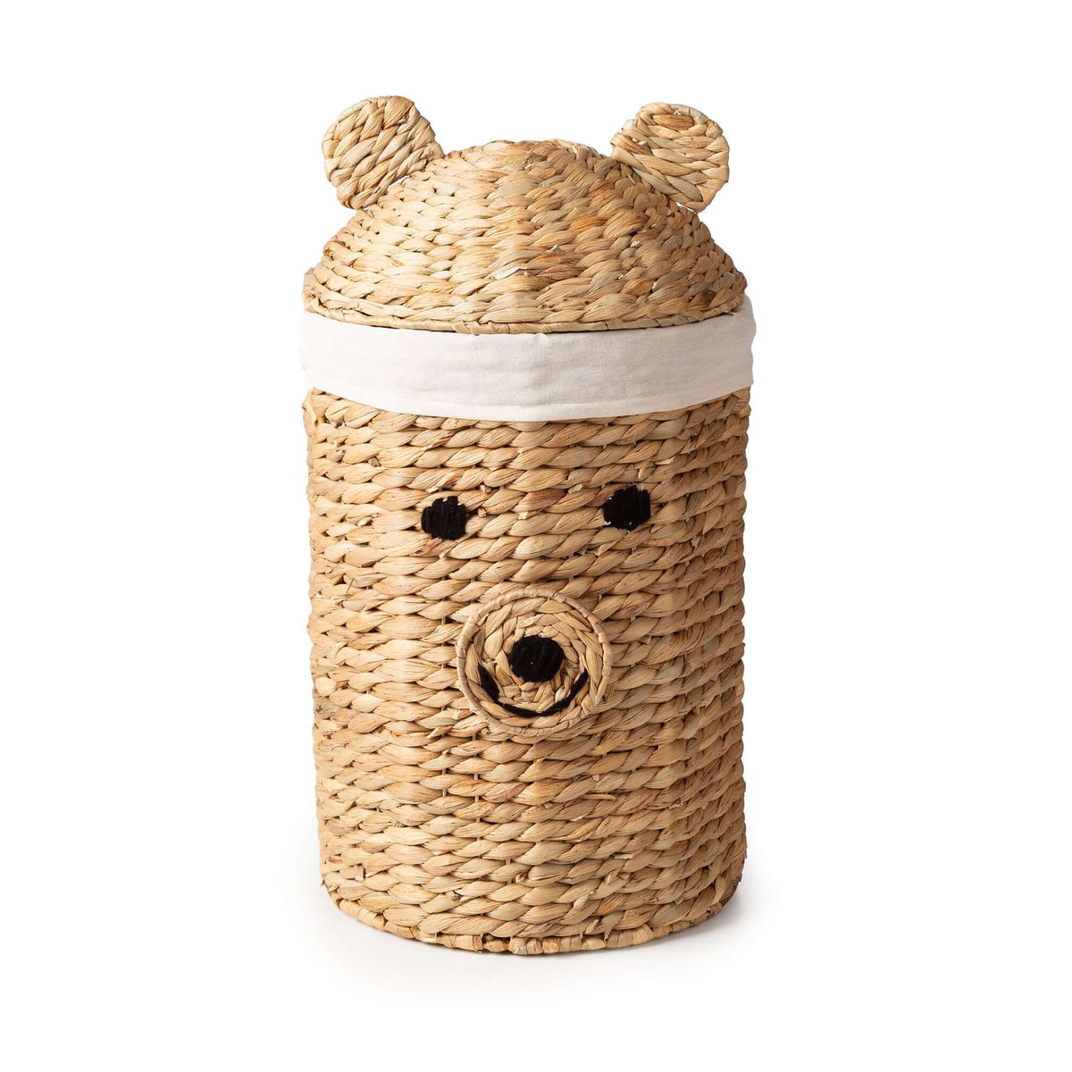 Cesta infantil grande de jacinto de agua Noah