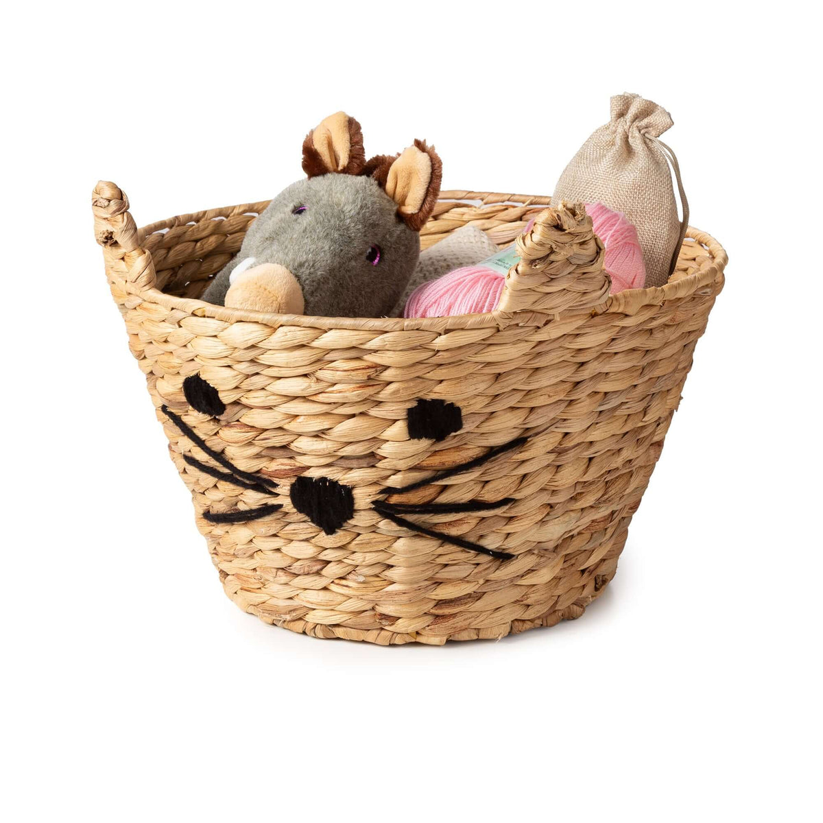 Cestino portaoggetti per bambini Fable a forma di gatto