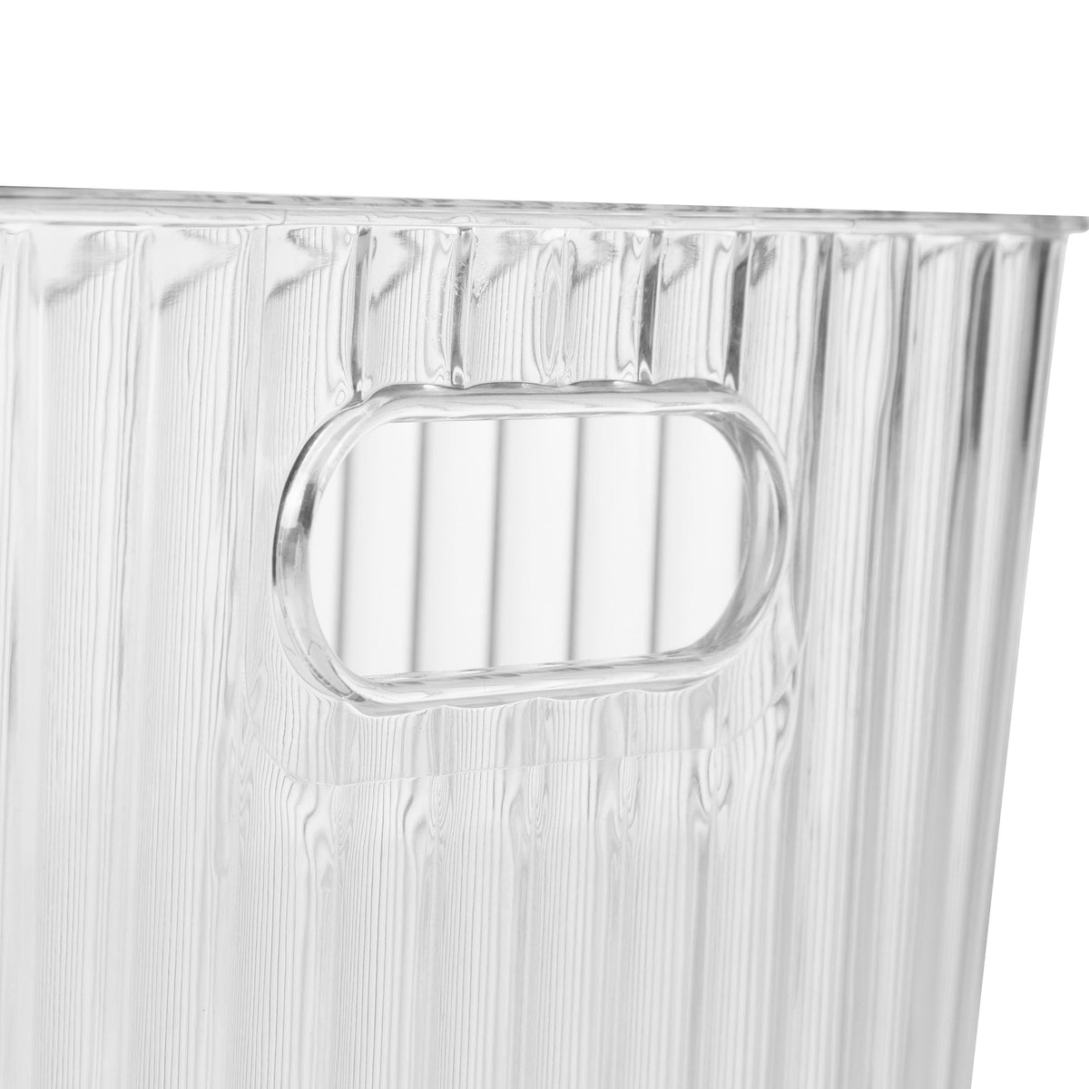 Panier de rangement transparent
