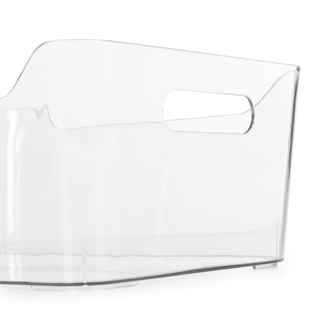 Panier de rangement transparent S