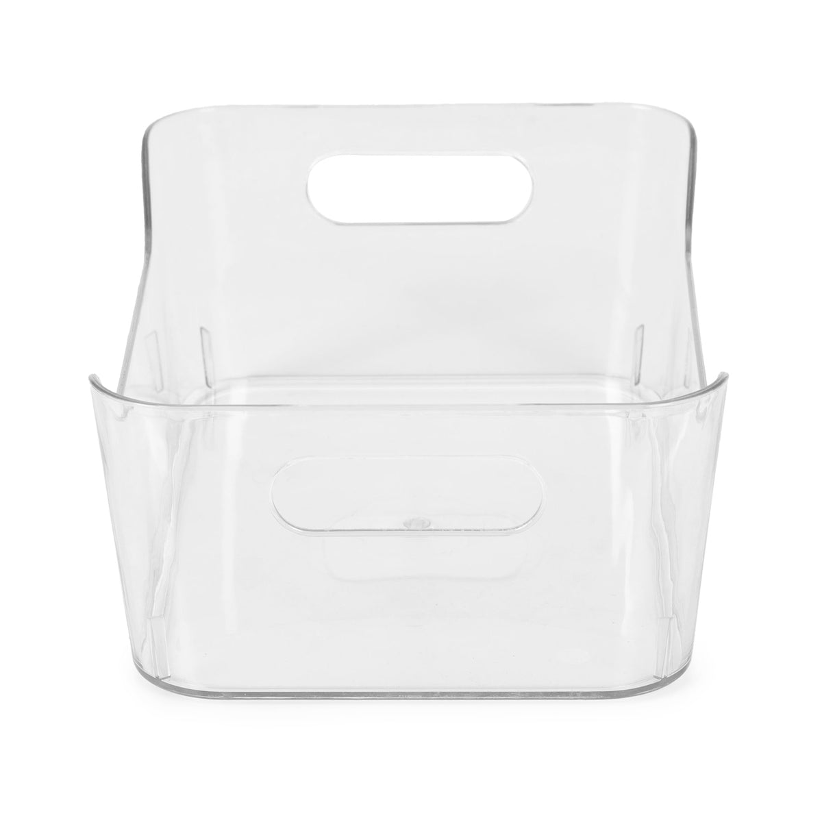 Panier de rangement transparent S