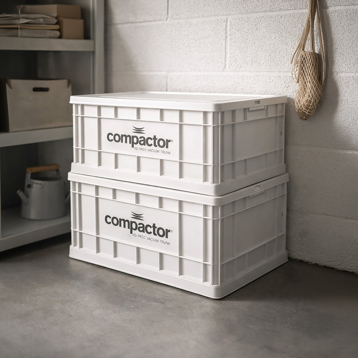 Contenitore sottovuoto pieghevole con ruote Optibox