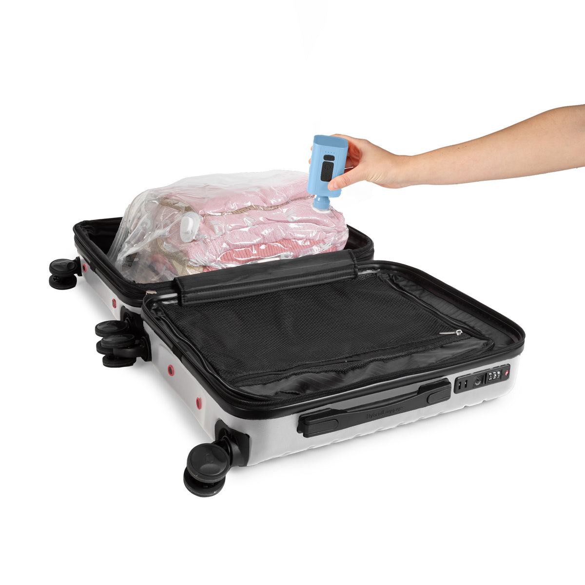 Lot 2 valises cabine + XL + turbo pompe + pèse valise