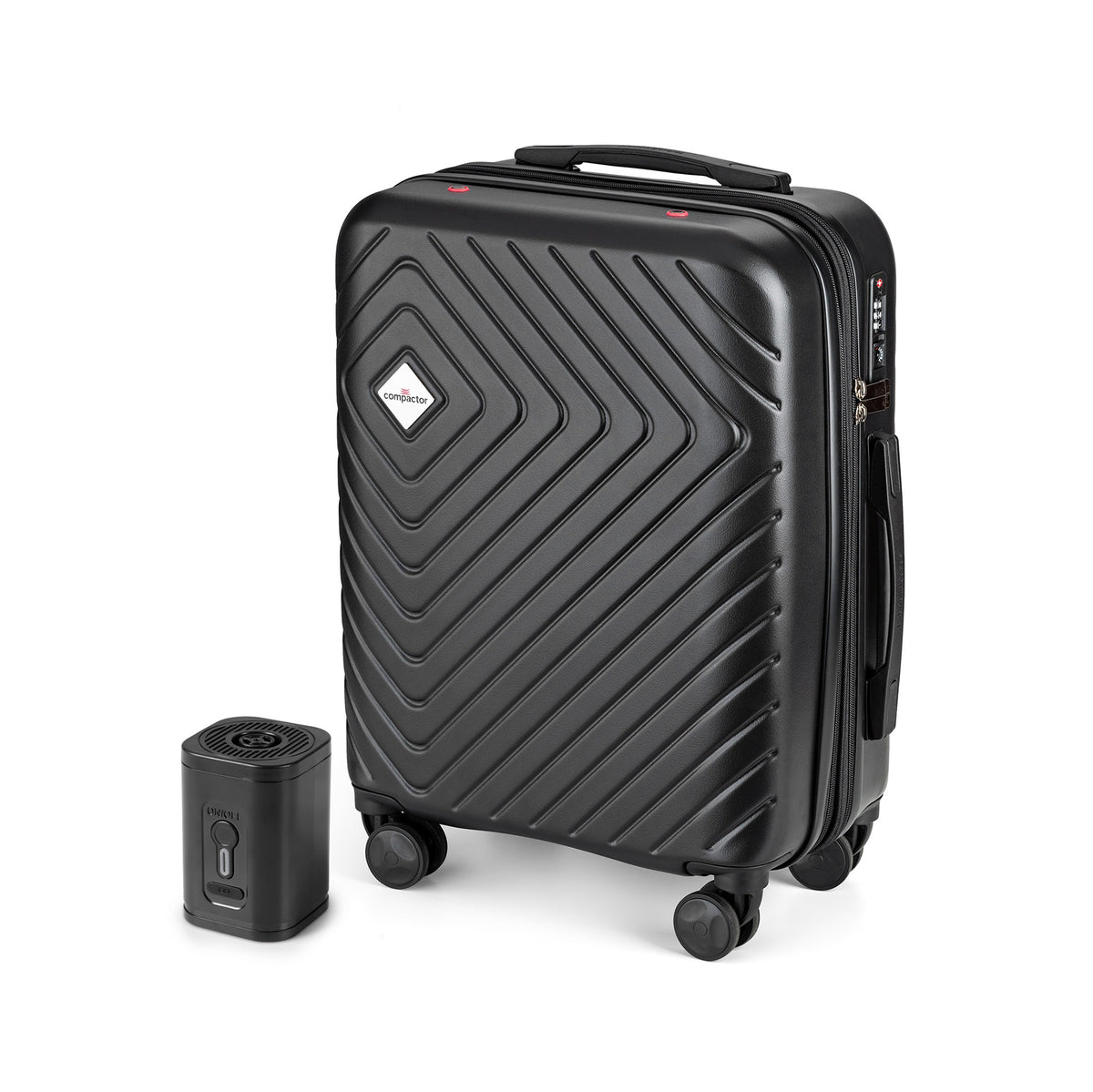 Lot valise cabine gain de place + Pompe électrique