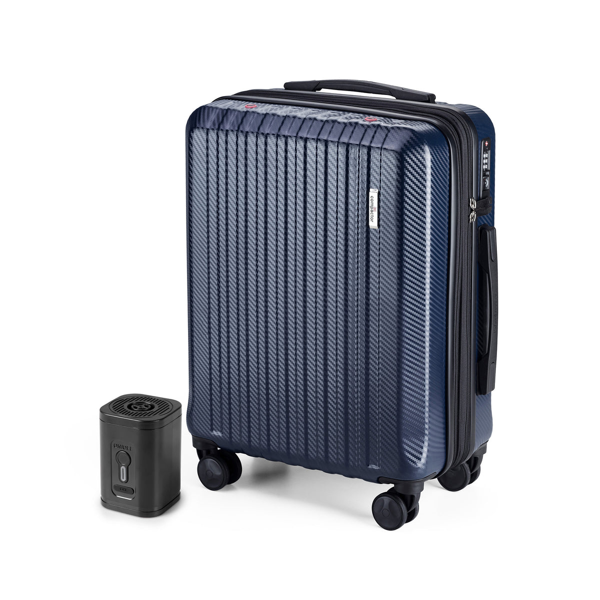 Lot valise cabine gain de place + Pompe électrique