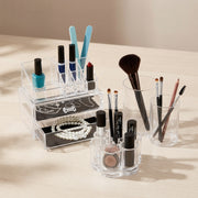 Set da 3 organizer per trucco e cosmetici
