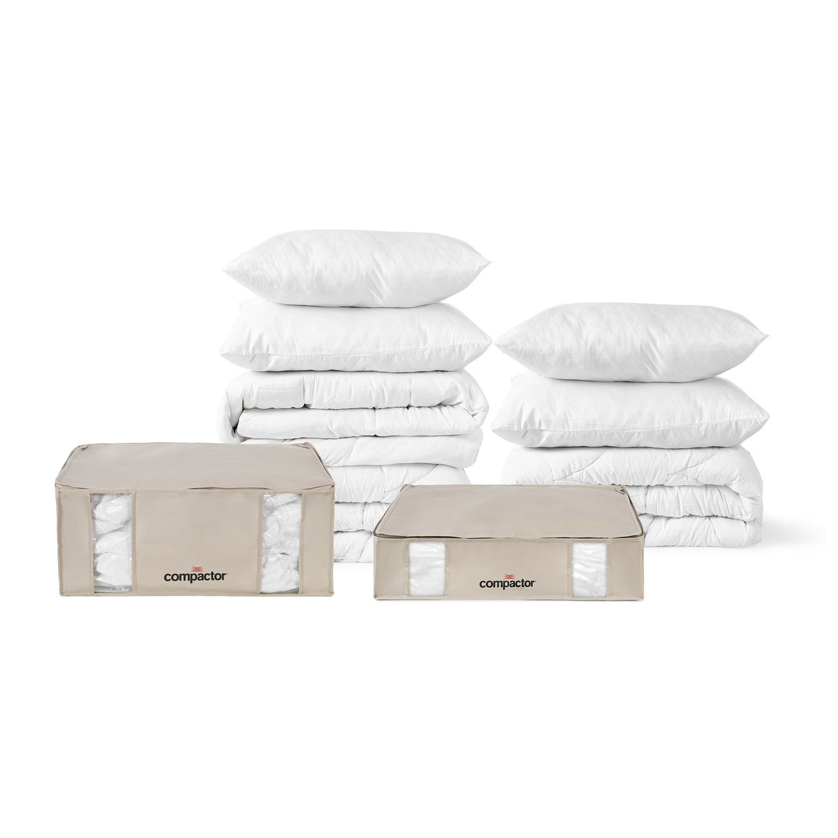 Set de organización para estudiante beige