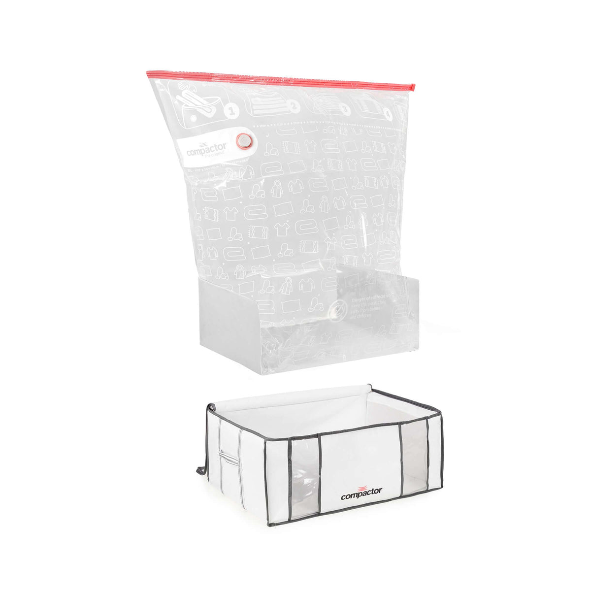 Lot 3 housses rangement sous vide XXL