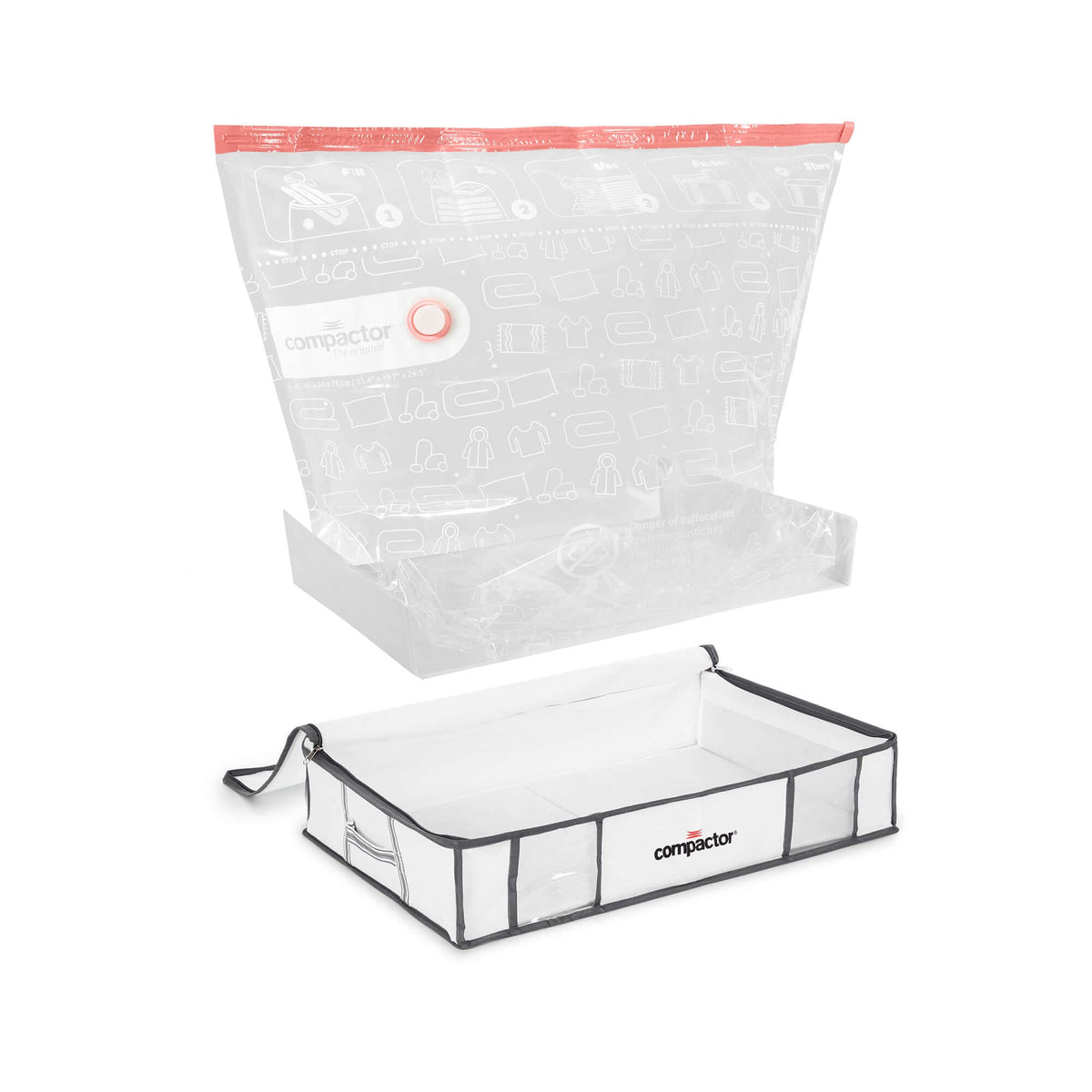 Housse de rangement sous vide L