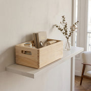 Caisse de rangement en bois Skyr S