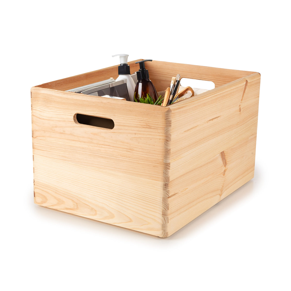 Skyr L wooden storage box