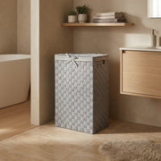 Panier à linge rectangulaire avec couvercle Stan