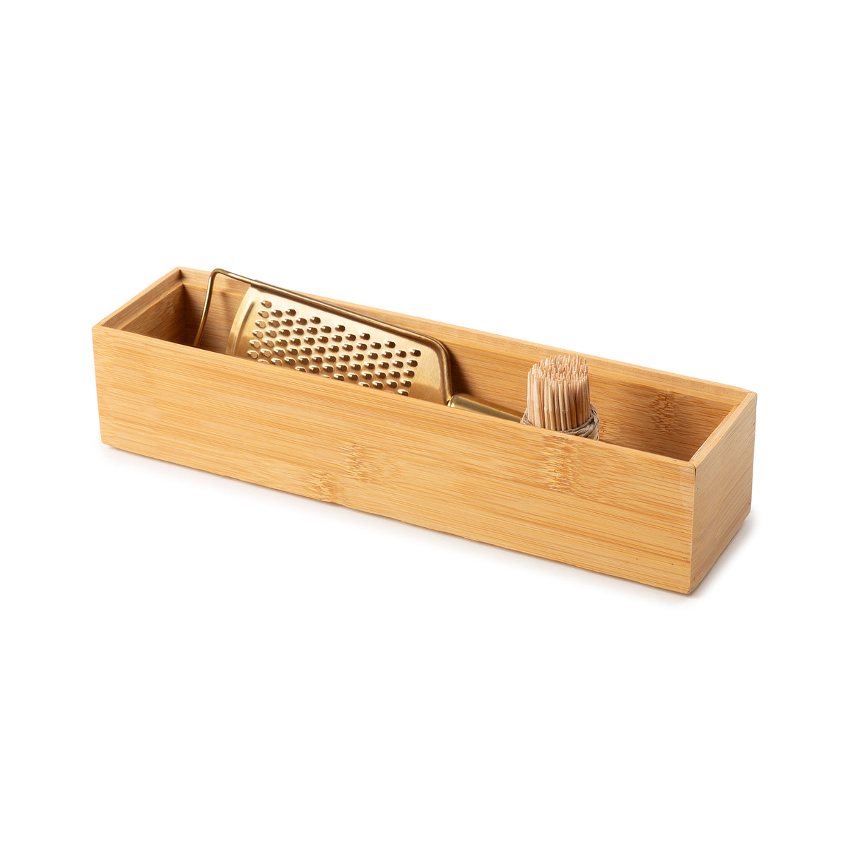 Osaka L bamboo storage box