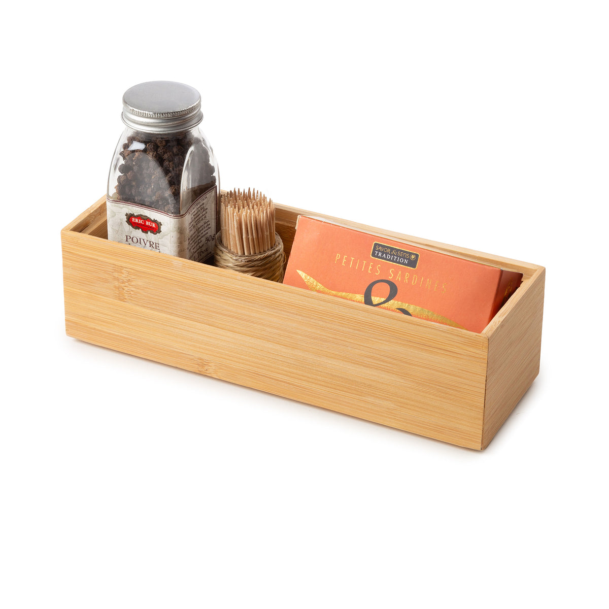 Osaka M bamboo storage box
