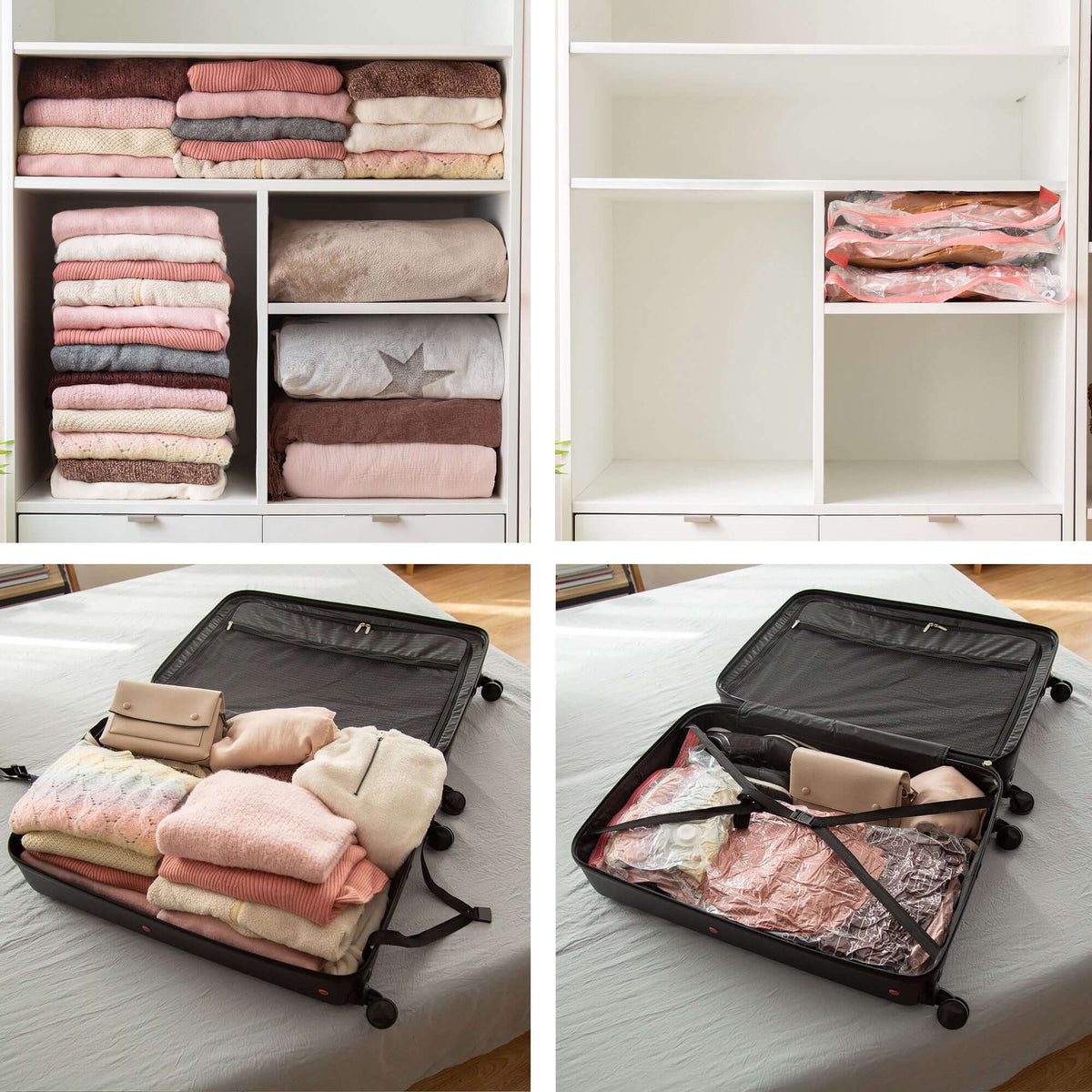 Lot 3 sacs rangement sous vide Aspispace