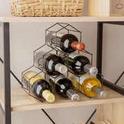 Range bouteilles en métal Hexa