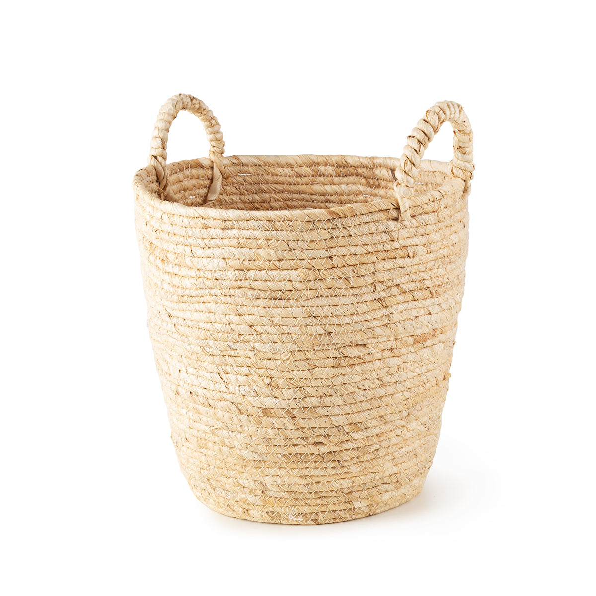 Panier de rangement en fibre de maïs Lhassa