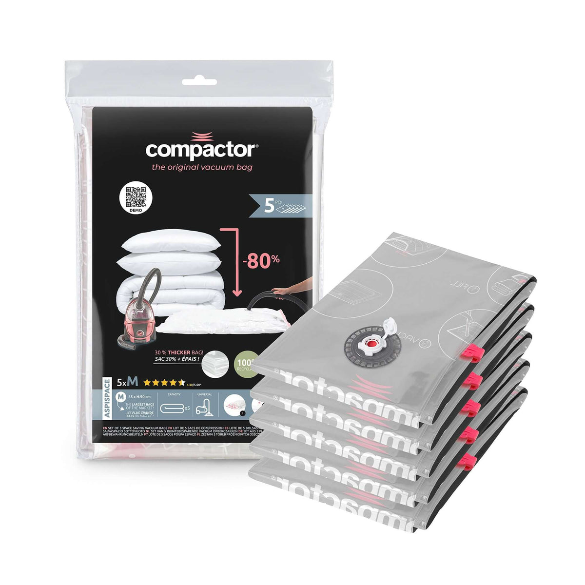 Set 5 sacchetti sottovuoto M Edizione speciale
