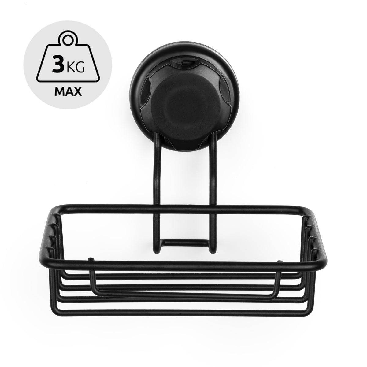 Porte savon ventouse auto-adhésive