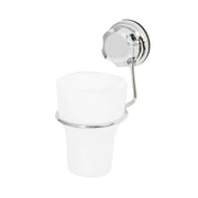 Portacepillos de dientes con ventosa cromado Bestlock