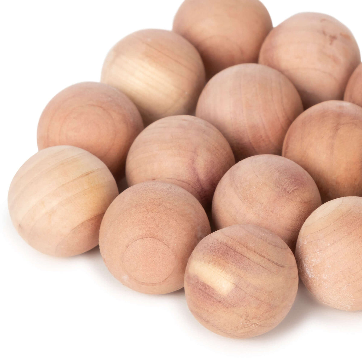 Pack of 15 natural Oregon cedar moth balls