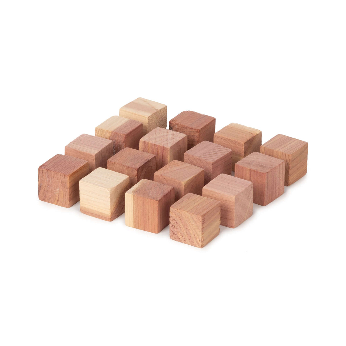 Set di 16 cubi antitarme in cedro naturale Oregon