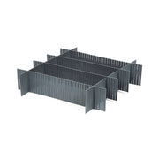 Divisore modulare per cassetti Free grigio