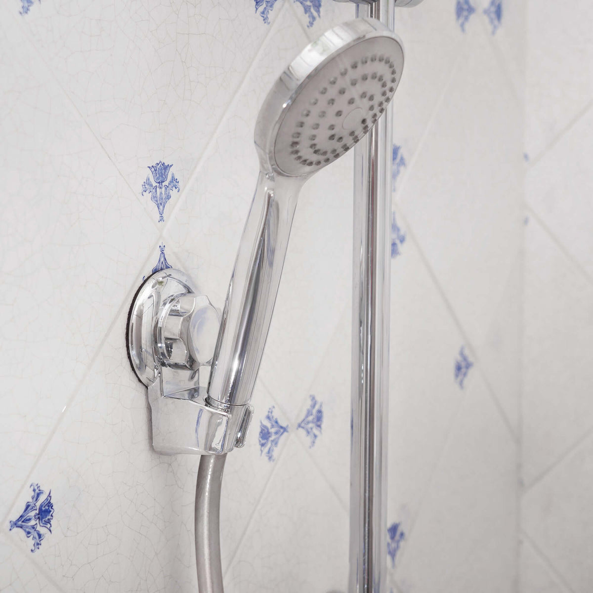 Support pommeau de douche ventouse