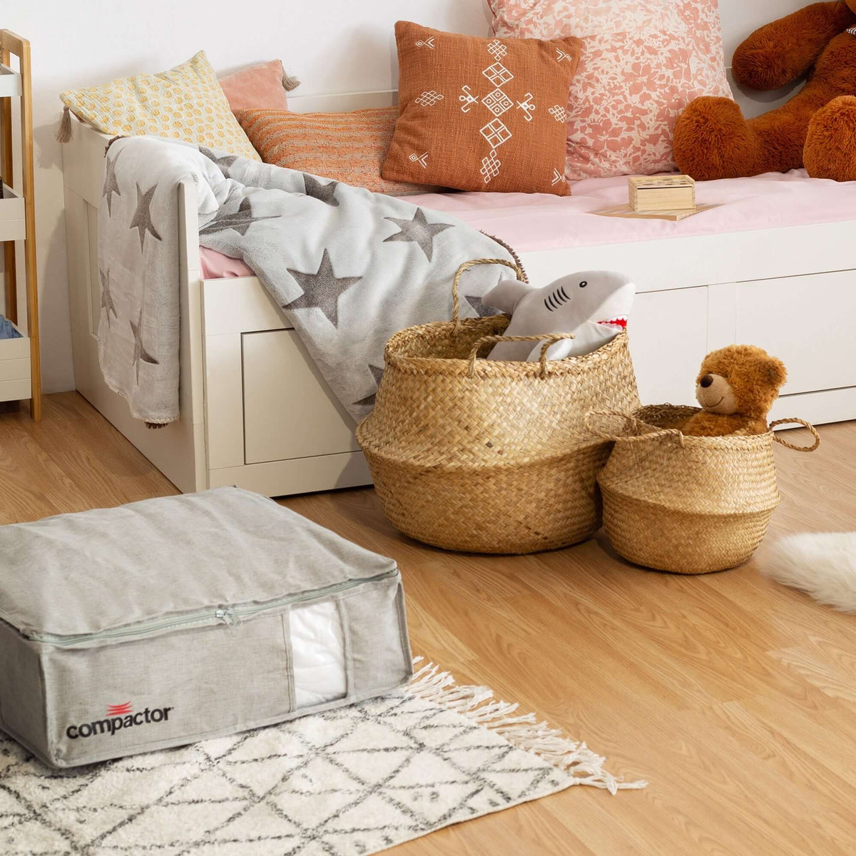 Panier de rangement naturel Belly S