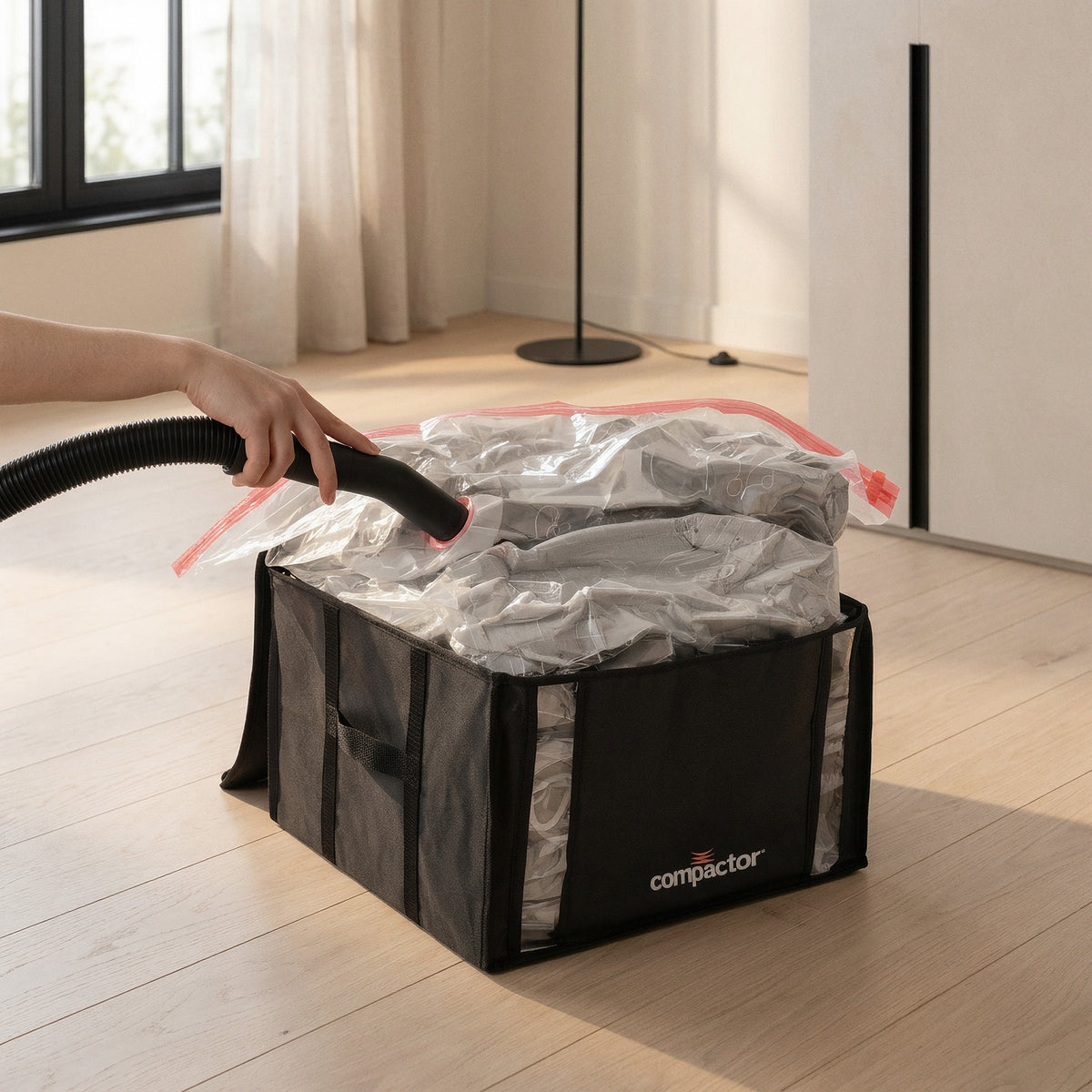 Housse de rangement sous vide M