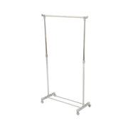Perchero enrollable de metal gris Loft